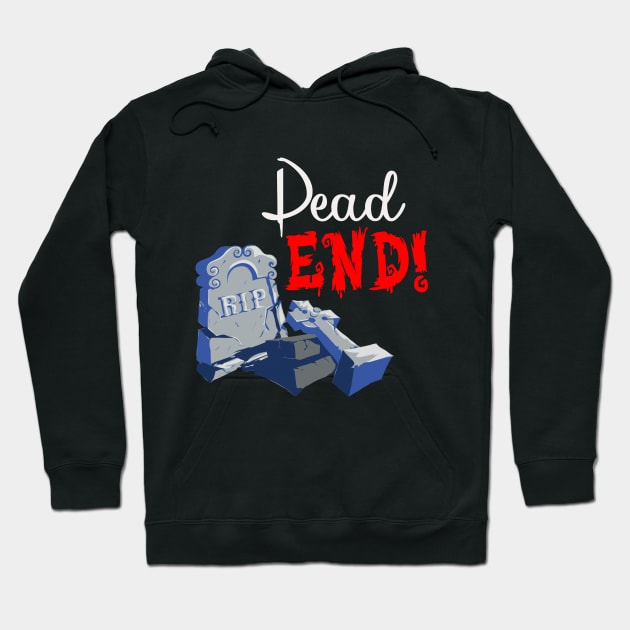 Halloween Dead End Graveyard Costume Hoodie by koolteas